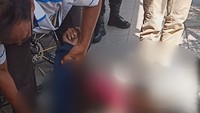 Terduga teroris yang ditembak di Polda Riau. 