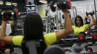 Baginya, ngegym dan senam adalah olahraga yang simple dan bisa dilakukan semua orang. Foto: Agung Pambudhy  