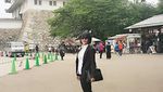 Liburannya Sandhyca Putrie, Si Cantik Ajudan Iriana Jokowi