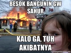 Meme Lucu Besok Puasa