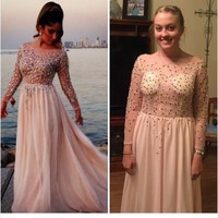 Contoh lain dari prom dress hasil belanja online yang gagal. Foto: Twitter