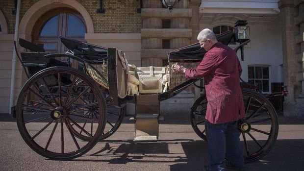 Kereta Kuda Mulai Dipersiapkan Jelang Nikahan Harry-Meghan Markle