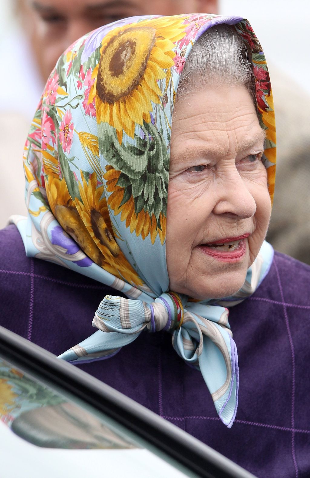 SANDRINGHAM, ENGLAND - FEBRUARY 3:  Queen Elizabeth II arrives for a Tree Planting ceremony in the Diamond Jubilee Wood on the Sandringham estate to mark her Diamond jubilee on February 3, 2012 in Sandringham, England. Queen Elizabeth II came to the throne on February 6, 1952 after the death of her father, King George VI. Her coronation took place on June 2, 1953. (Photo by Arthur Edwards/WPA -Pool/Getty Images)
