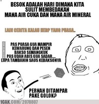 meme besok puasa