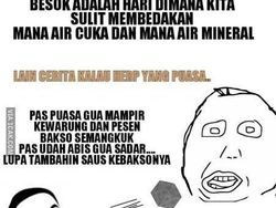 Meme Lucu Besok Puasa