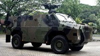 Kendaraan ini memiliki panjang 7,1 meter, lebar 2,4 meter, dan tinggi 2,6 meter dengan berat 15 ton. Dok. Pindad.