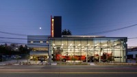 Stasiun pemadam kebakaran ini selesai dibuat tahun lalu, dibuat menjadi sangat hemat energi, dan baru-baru ini mencapai sertifikasi LEED Platinum, sebuah sertifikasi dari pemerintah AS untuk gedung yang ramah lingkungan. Istimewa/Inhabitat.com