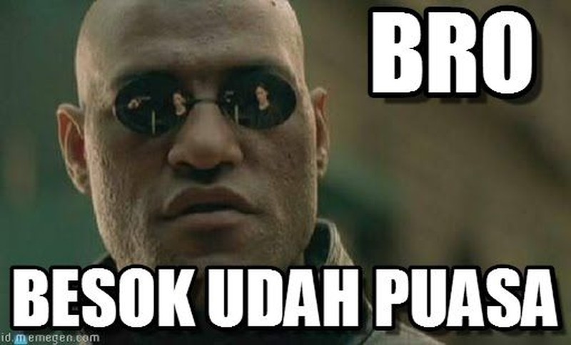 meme besok puasa
