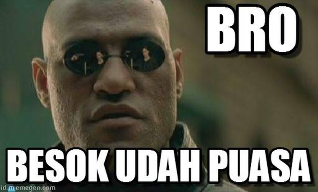 Meme Lucu Besok Puasa