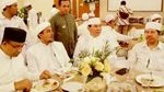 Begini Gaya Tommy Soeharto Saat Makan Bareng Habib Rizieq dan Anies Baswedan