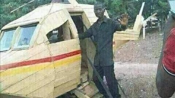 Inovasi baru motor terbang. (Foto: Twitter/PicturesFoIder)