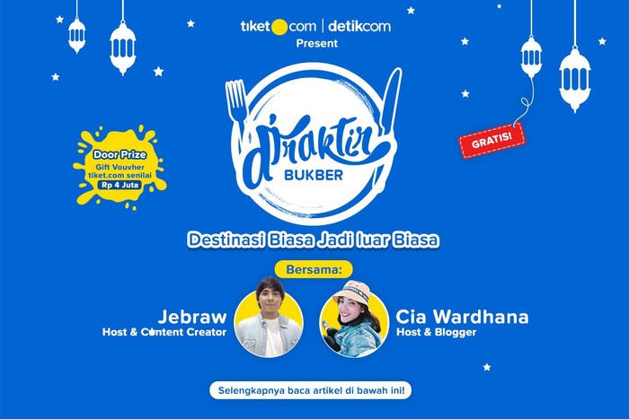 Yuk! Buka Puasa Bareng Jebraw & Cia Wardhana di dTraktir Bukber