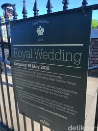 Sibuknya Windsor di H-2 Pernikahan Pangeran Harry-Meghan Markle