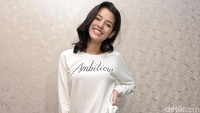 Susan Sameh menceritakan indahnya hidup meski dalam perbedaan agama antara sang ayah yang memeluk Islam dan ibunya yang Kristen. Pool/Noel/detikFoto.