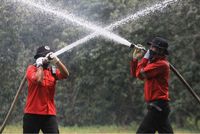 Antisipasi Kebakaran Hutan, Personel Damkar RAPP Patroli Tiap Hari