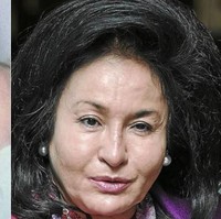 Inilah penampilan Rosmah Mansor pada 1989 ketika belum banyak melakukan tindakan bedah plastik. Saat itu usianya baru 38 tahun. Foto: Getty Images, Reuters, AFP