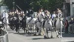 Meriah! Potret Geladi Parade Kuda Royal Wedding Harry-Meghan