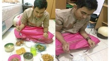 Buat anak kosan, sahur awal-awal puasa masih enak. Begitu akhir Ramadan, sahurnya cukup nasi saja. Foto: istimewa