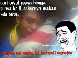 Parade Meme Lucu Nasib Miris Saat Sahur