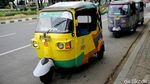 Bajaj ala Asian Games, Wara-wiri di Jalanan Ibu Kota
