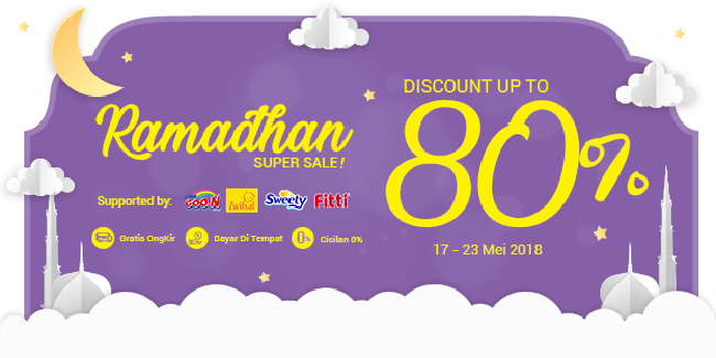 Akan mudik dan butuh berbagai perlengkapan untuk ibu hamil dan si kecil? Menyambut Ramadan, situs belanja Orami memberi potongan harga hingga 80%. Jangan lewatkan promo menarik yang hanya berlangsung hingga 23 Mei ini. Foto: Twitter