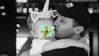 Tak Cuma di Film Avengers, Ini Bukti Jeremy Renner Sayang Anak