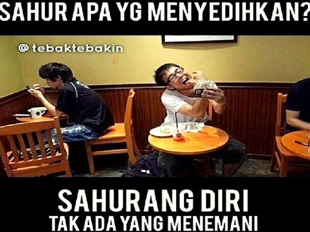 Parade Meme Lucu Nasib Miris Saat Sahur Foto 11