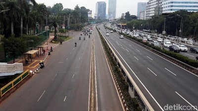 Hari Pertama Puasa, Tol Dalam Kota Jakarta Lancar