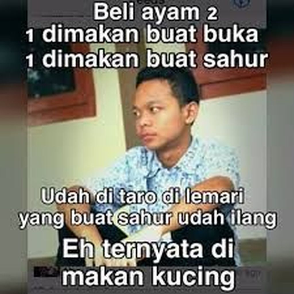 Parade Meme Lucu Nasib Miris Saat Sahur Foto 15