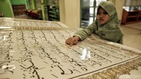 Alquran itu diberikan kepada Jakarta Islamic Center pada tahun 2002 lalu.