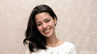Susan Sameh saat ditemui di sebuah acara di kawasan Cikini, Jakarta Pusat pada Rabu (16/5). Pool/Noel/detikFoto.