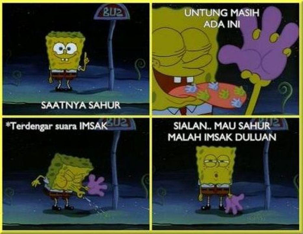 Parade Meme Lucu Nasib Miris Saat Sahur Foto 5