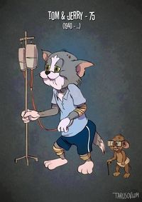 Ini Jadinya Jika 9 Tokoh Kartun Digambar Sesuai Usia Asli