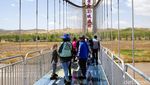 Foto: Jembatan Kaca 3 Dimensi Pertama di China