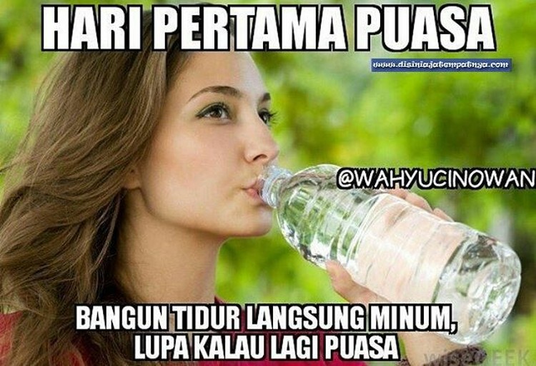 Meme Kocak Puasa Bikin Ngakak Pas Untuk Ngabuburit Hari Pertama