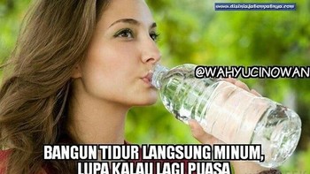 Ada yang tadi tidak sengaja minum? Foto: Istimewa