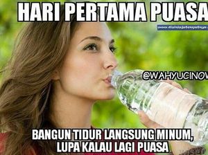 10 Meme Kocak Soal Puasa Ini Bikin Ngakak di Hari Pertama Puasa