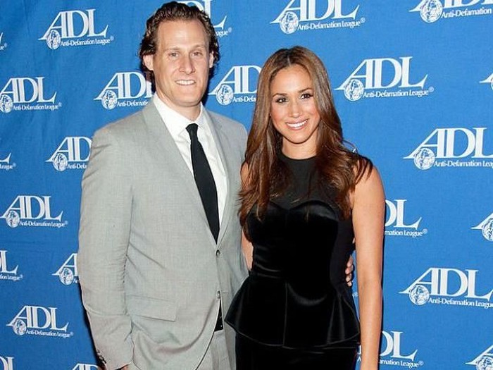 Trevor Engelson dan Meghan Markle. Foto: istimewa Trevor Engelson dan Meghan Markle. Foto: istimewa
