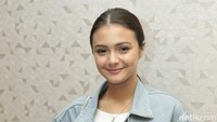 Ia hadir mempromosikan film terbarunya berjudul Happy Salma. Foto: Ismail/detikHOT
