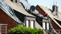 Polisi memutuskan menutup akses jalan untuk sementara di kawasan yang terdampak. Belum diketahui apa dampak lain dari datangnya tornado tersebut. (Foto: Dok. REUTERS/Thilo Schmuelgen)