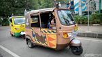 Bajaj ala Asian Games, Wara-wiri di Jalanan Ibu Kota