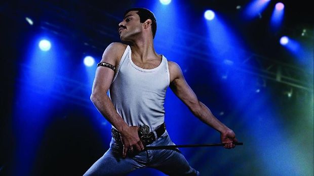 Bohemian Rhapsody Rami Malek sebagai Freddie Mercury di film 'Bohemian Rhapsody'.