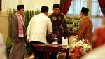 Jokowi Buka Puasa Bersama Menteri dan Pimpinan Lembaga