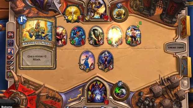 Game Hearthstone.