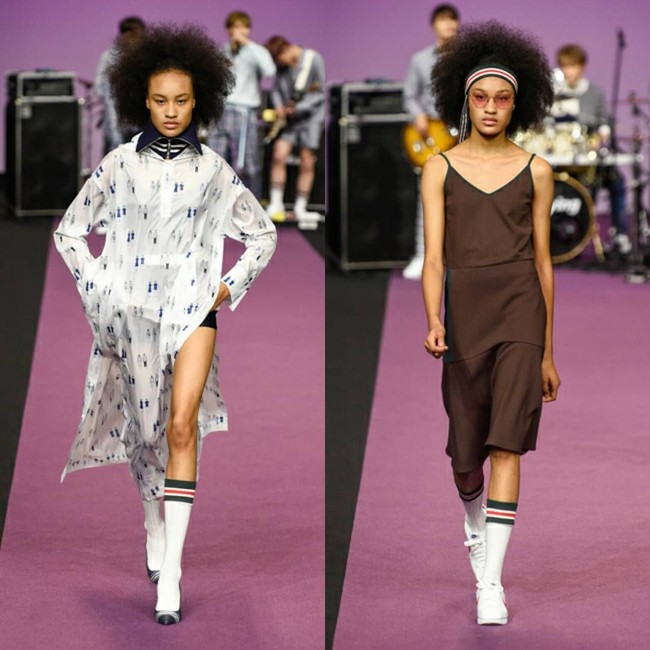 Pose Bae Yoo Jin yang meyakinkan saat jadi model profesional. Mungkin tidak ada yang menyangka kalau usianya sangat muda dan masih duduk di bangku SMA. Foto: Instagram/@bae_0430