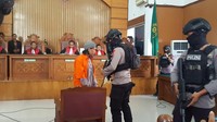 Aman dinilai telah menyebarkan paham yang menyebabkan jatuhnya korban jiwa dan kerusakan objek-objek vital. (Foto: Zunita Amalia Putri/detikcom)