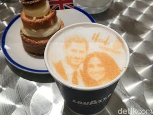 Cerita di Balik Megharryccino, Cappuccino Unik Berwajah Harry-Meghan