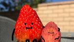 Lucu Banget! Begini Buah-buahan Kalau Foto Bareng Kakek dan Neneknya