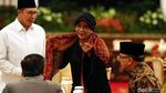 Begini Gaya Menteri Susi Buka Puasa di Istana