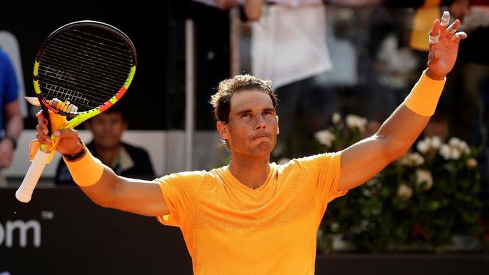 Rafael Nadal lolos ke perempatfinal Italia Terbuka usai mengalahkan Denis Shapovalov (Foto: Max Rossi/Reuters) Rafael Nadal lolos ke perempatfinal Italia Terbuka usai mengalahkan Denis Shapovalov (Foto: Max Rossi/Reuters)